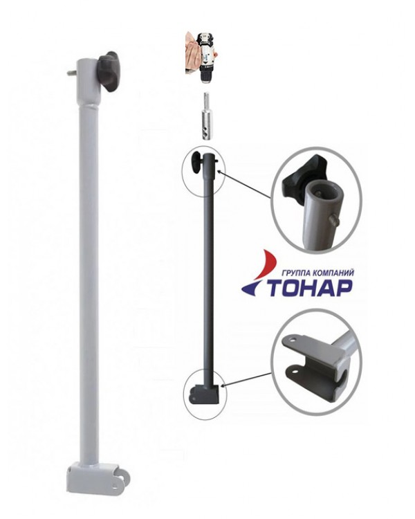 Удлинитель адаптера ледобура под шуруповерт УA-400 Тонар