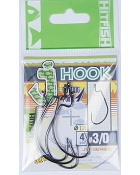 Офсетный крючок HITFISH J-HOOK (JH-2/0) Офсетный крючок HITFISH J-HOOK (JH-2/0)