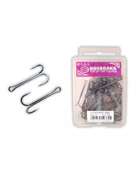 Двойной крючок Kosadaka для силиконовых приманок