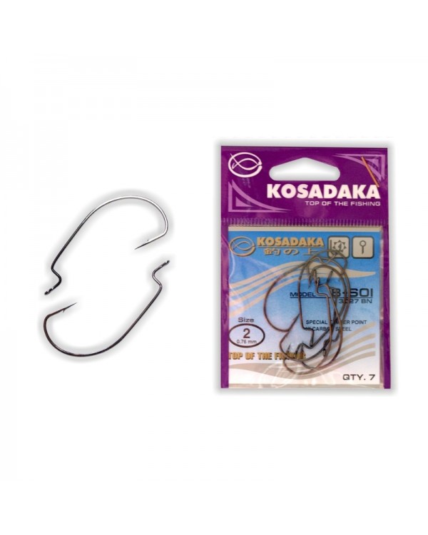 Офсетный крючок KOSADAKA B-SOI (3027BN-02)