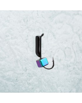 Мормышка вольфрамовая Кошачий глаз "Гвоздекубик" 2.0 мм