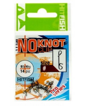 Безузловая застежка HITFISH NoKnot Clip № 1