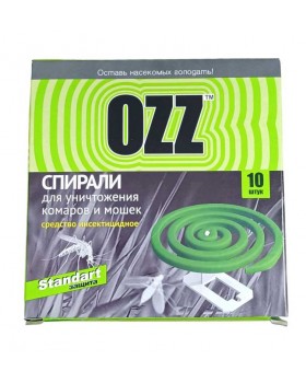 OZZ Антикомариные спирали 10in