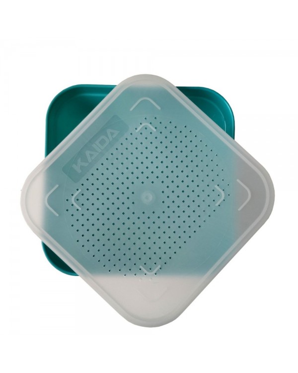 Ёмкость для наживки Kaida 17х17х6см 1,2л Ёмкость для наживки Kaida 17х17х6см 1,2л