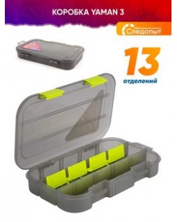 Коробка Yaman 13 отделений 210х130х35мм (Y-BOX05)-foto2