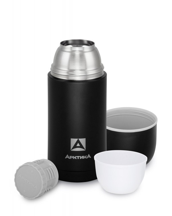 Термос Арктика 750мл чёрный 105-750-ВКТ