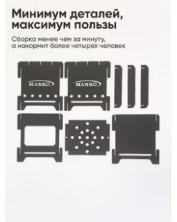 Печь-щепочница микро Манко-foto2