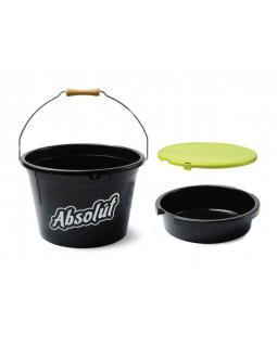 Ведро, таз, крышка Absolut 13 л. Комплект