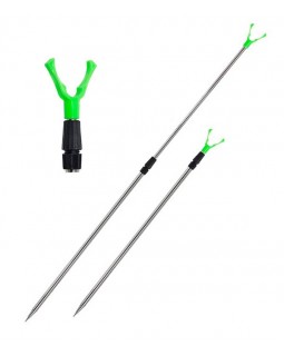 Подставка для удилищ алюминиевая без резьбы Ф-16 120-150 см Подставка для удилищ алюминиевая без резьбы Ф-16 120-150 см