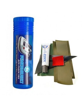 Ремкомплект для ремонта лодок ПВХ  в тубусе