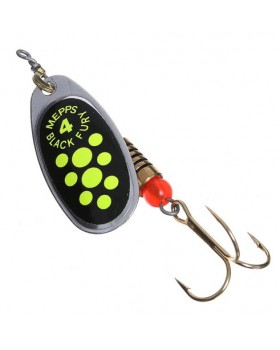 Блесна вращающаяся Mepps Black Fury 4 (Серебро / 8 г.)