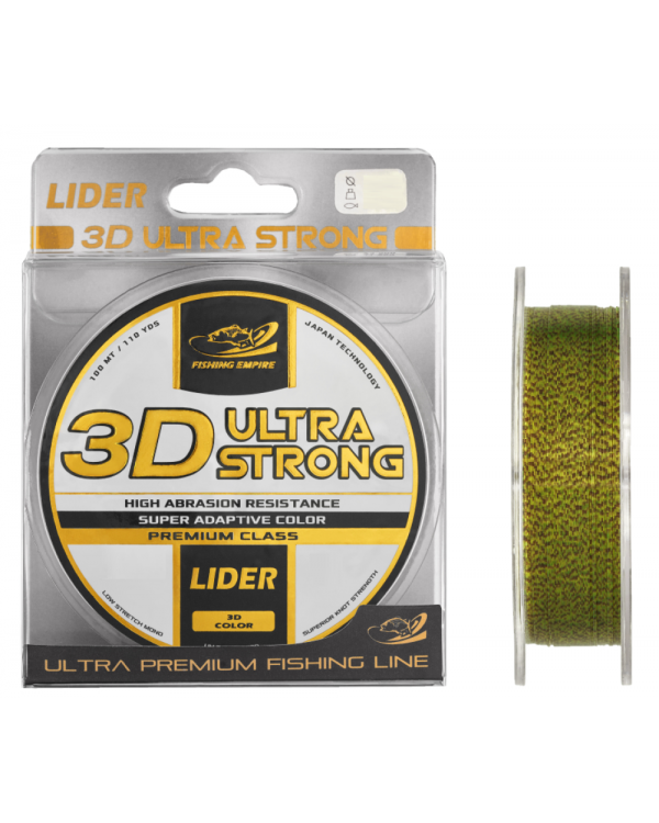 Леска Lider 3D Ultra Strong 100м