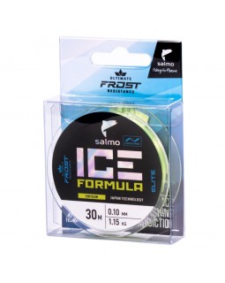 Леска монофильная Salmo Elite Ice Formula Fluo Yellow 30м-foto2