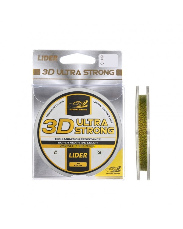 Леска Lider 3D Ultra Strong 25м