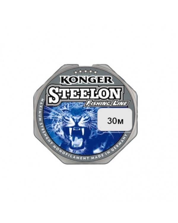 Леска монофильная Konger Steelon 30 м.