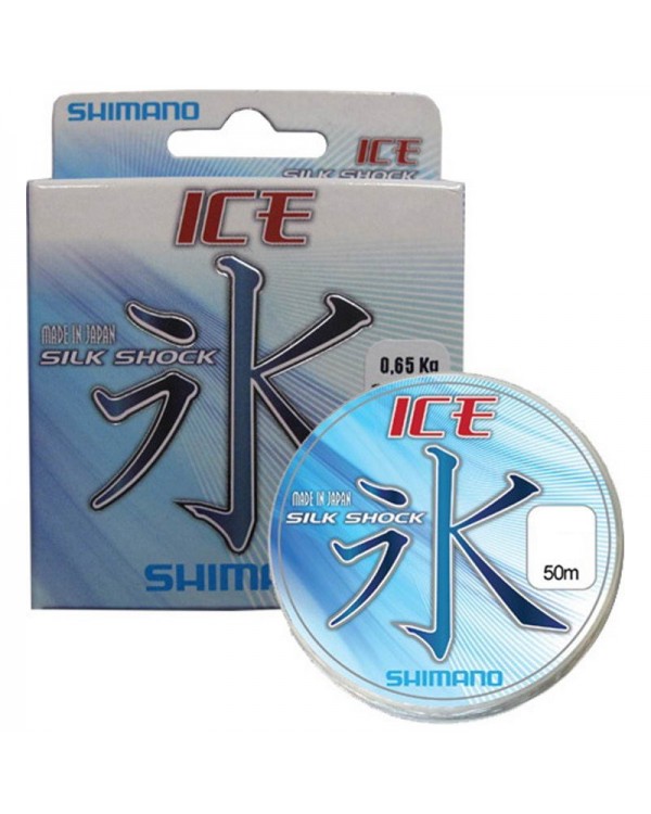 Леска зимняя "Shimano" Ice Silk Shock 50 м.