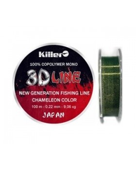 Леска Killer 3D Chameleon 100м