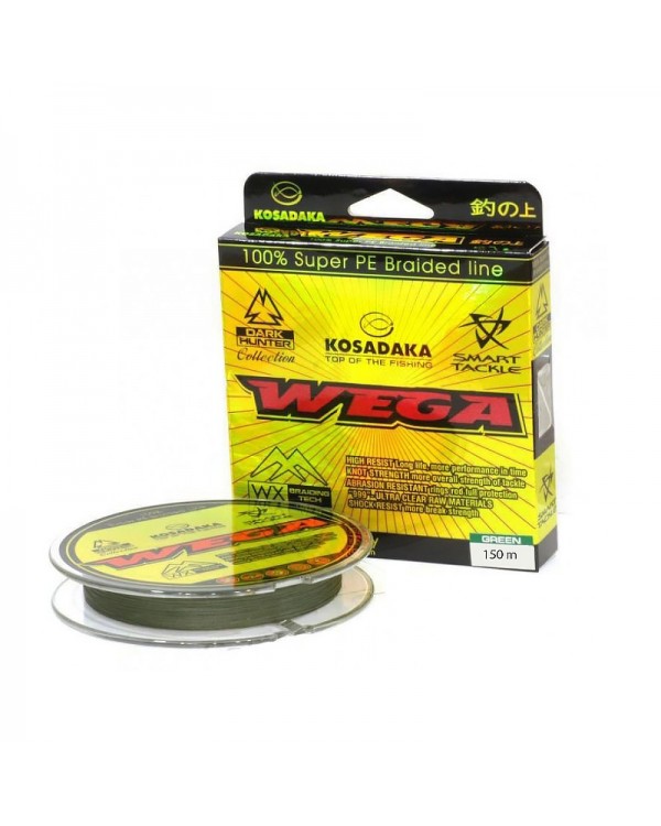 Леска плетёная Kosadaka Wega 150 м.