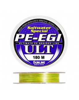 Леска плетёная Sunline PE-EGI ULT 180 м.