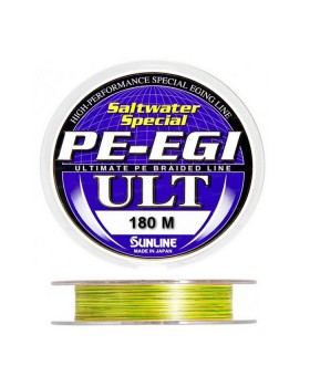 Леска плетёная Sunline PE-EGI ULT 180 м.