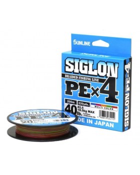 Леска плетёная Sunline Siglon PE X4 200 м.