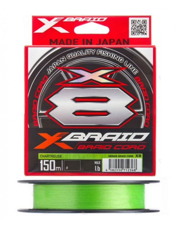 Леска плетёная YGK X-Braid Braid Cord X8 150m Леска плетёная YGK X-Braid Braid Cord X8 150m