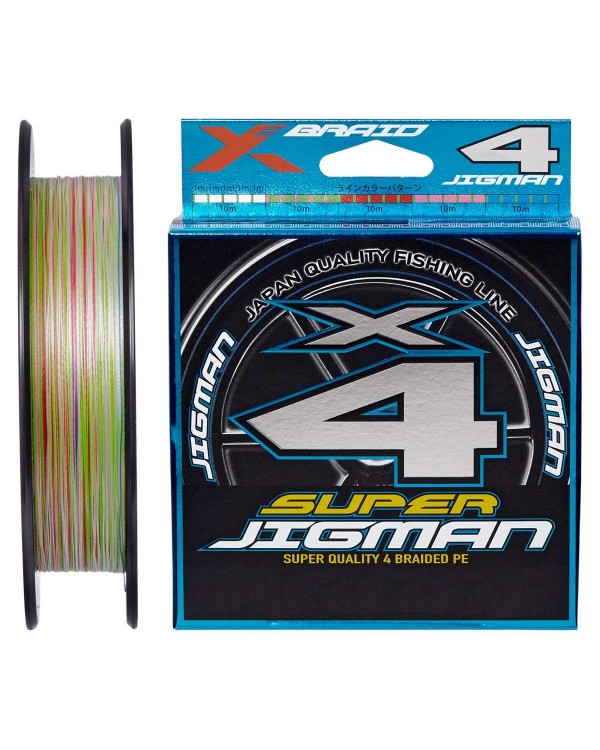 Леска плетёная YGK X-Braid Super Jigman X4 200м 