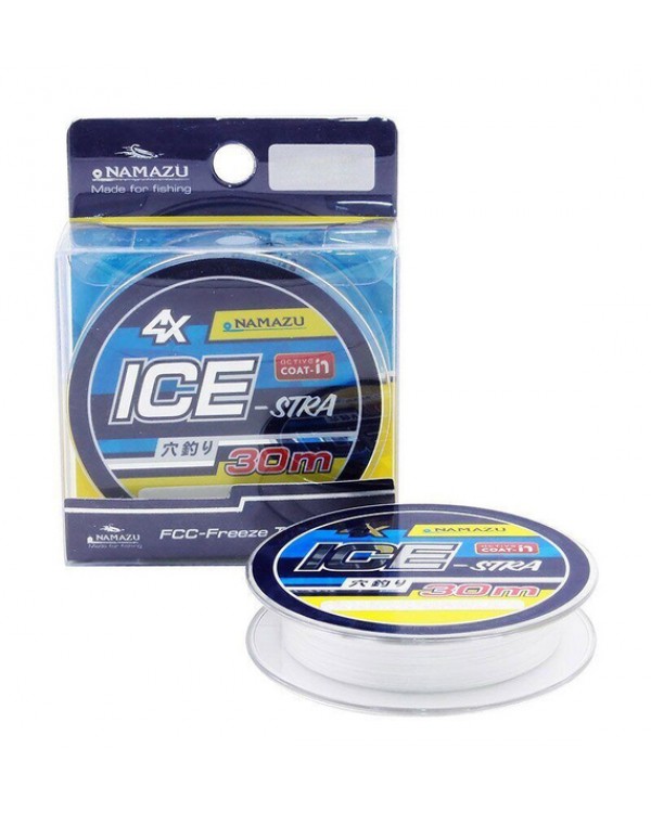 Леска плетёная зимняя Namazu Ice-Stra 4X 30м