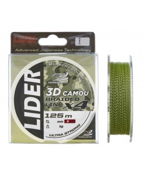 Леска плетёная Fishing Empire Lider 3D Camou X4 125м