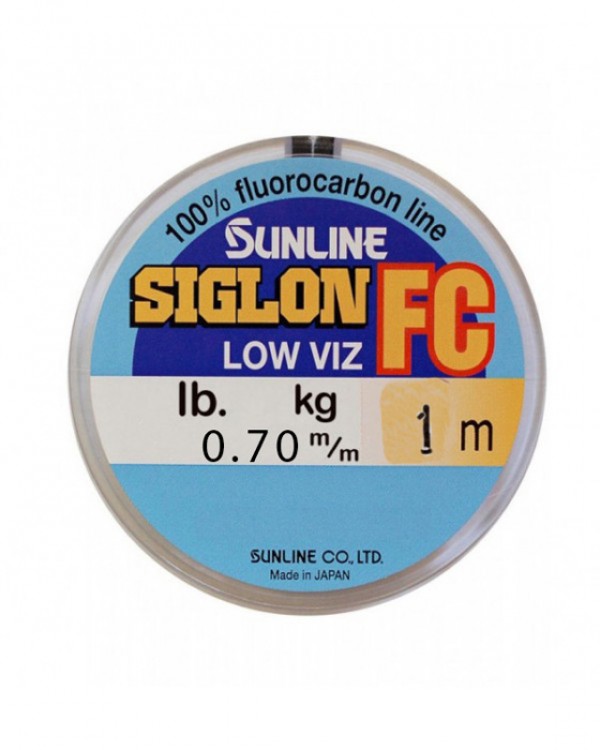 Леска флюорокарбоновая поводковая Sunline Siglon fluorocarbon SIG-FC 0,7мм 1 м.