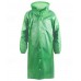 Плащ-дождевик ПЭ зеленый на кнопках Komfi/100