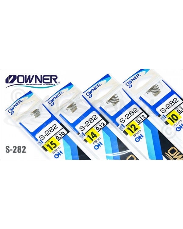 Крючки с поводком Owner S-282 Крючки с поводком Owner S-282