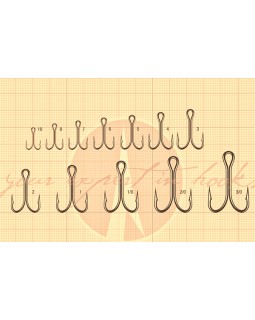 Двойной крючок VMC 9908 BZ-foto2