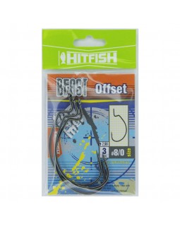 Офсетный крючок HITFISH Beast Offset 