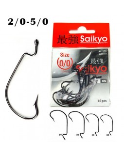 Офсетный крючок Saikyo BS-2312 (№2/0-5/0) 10шт.