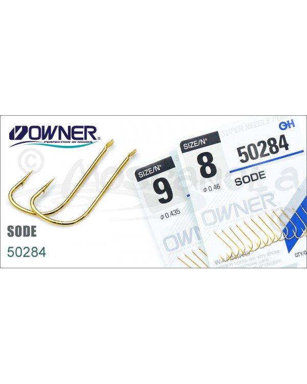 Крючки Owner SODE GOLD 50284