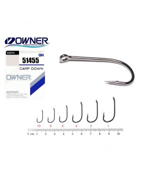 Крючки Owner Carp Down 51455