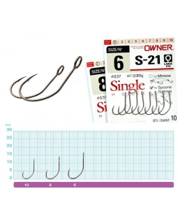 Крючки Owner S-21 51572