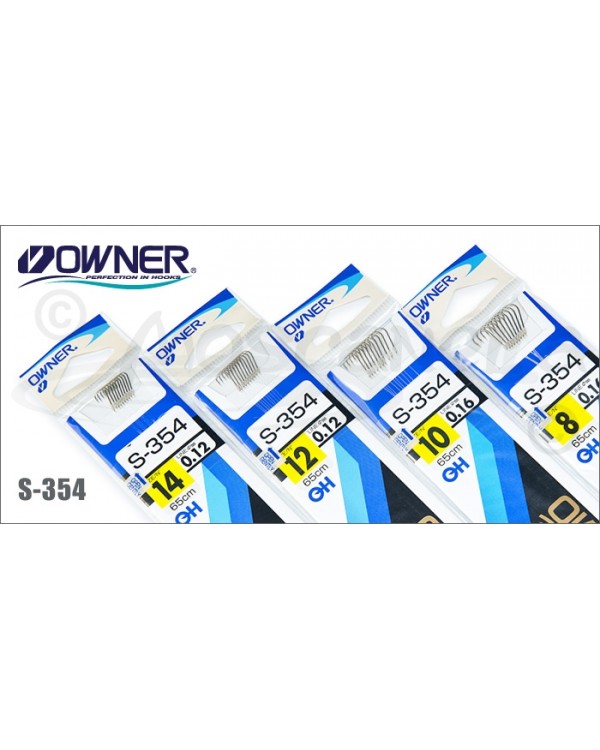 Крючки с поводком Owner S-354 