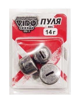 Груз пуля Vido-Craft для спиралей Jig Spring Soft Baits