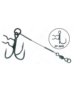 Оснастка ассист из титана Vido Craft с тройником T-TREBLE-foto2