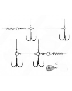 Снасточка(оснастка) для силиконовых приманок Vido Craft -foto3