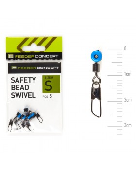 Вертлюги c застежкой для скользящей оснастки Feeder Concept FС907-001S
