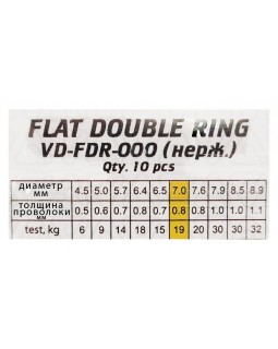Кольца заводные Vido Craft 10 шт/уп-foto3