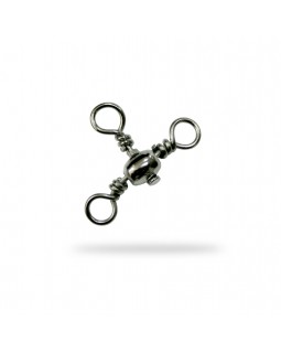 Вертлюг трёхсторонний Vido-Craft Barrel Cross-Line Swivel 5шт-foto2