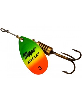 Блесна вращающаяся Mepps Aglia OR/Tiger 3 (6.5 г.)