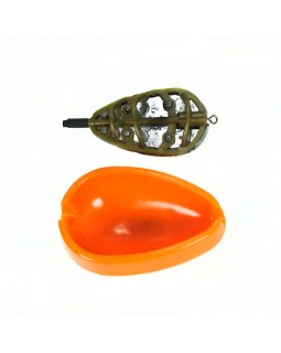 Пресс-форма для кормушки Sport Flat Method karp killer -foto2