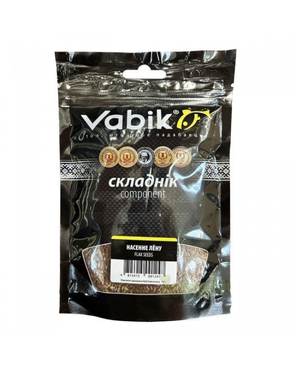 Компонент для прикормки Vabik Семена льна, 150г