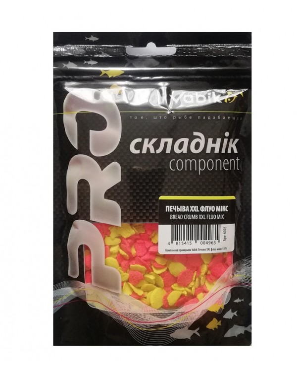 Компонент для прикормки Vabik Pro Печиво XXL флуо микс 150г