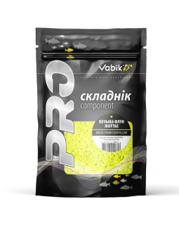 Компонент прикормки Vabik Печиво флуо жёлтое 750г
